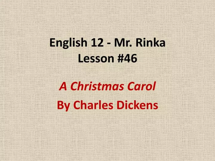 english 12 mr rinka lesson 46
