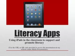 Literacy Apps