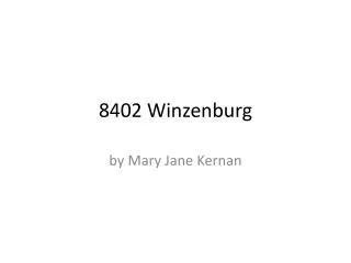 8402 Winzenburg