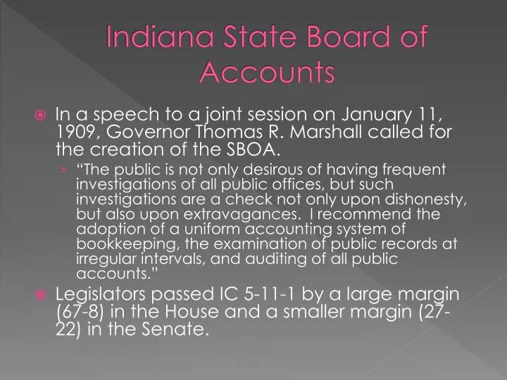 indiana state board of accounts