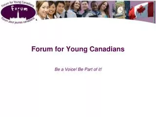 Forum for Young Canadians