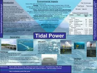 Tidal Power