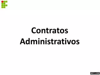 contratos administrativos