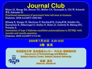 Journal Club