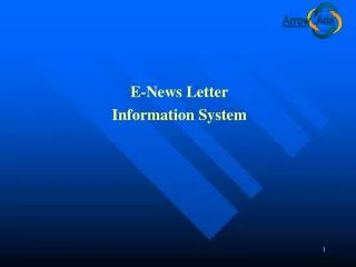 E-News Letter Information System
