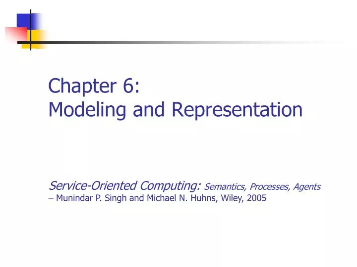 chapter 6 modeling and representation