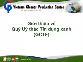 gi i thi u v qu u th c t n d ng xanh gctf