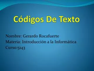 c digos de texto