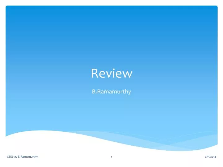 review