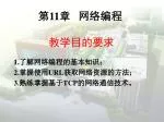 第 11 章 网络编程 - slide 1