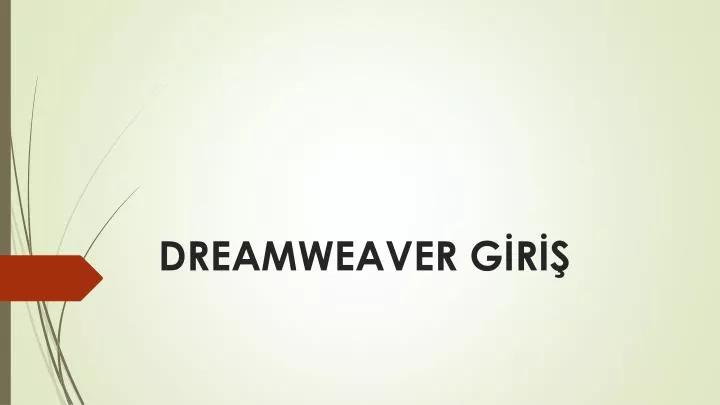 dreamweaver g r