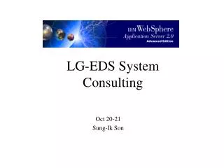 LG-EDS System Consulting