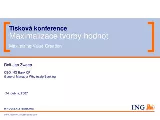 tiskov konference