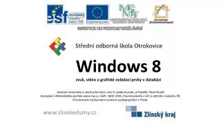 windows 8 zvuk video a grafick ovl dac prvky v datab zi
