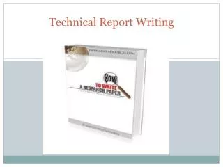 Technical Report Writing