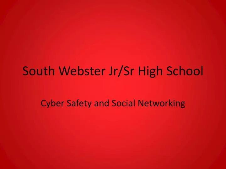 south webster jr sr high school