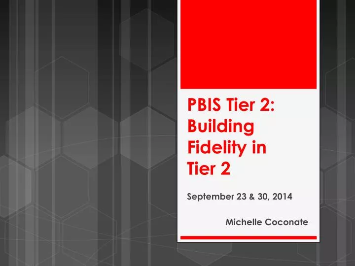 pbis tier 2 building fidelity in tier 2