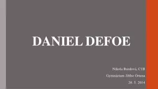 daniel defoe