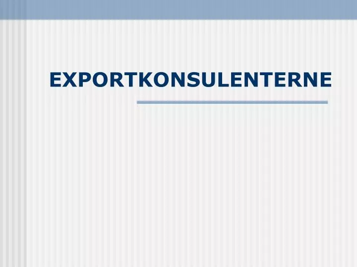 exportkonsulenterne