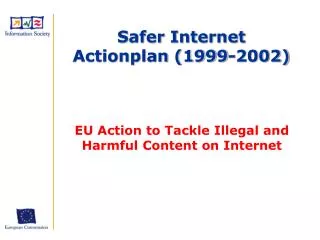 Safer Internet Actionplan (1999-2002)
