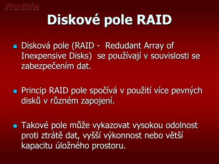 diskov pole raid