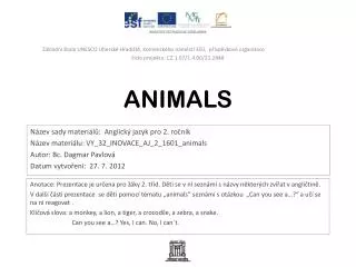 animals