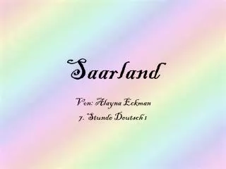 saarland