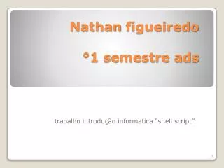 trabalho introdu o informatica shell script