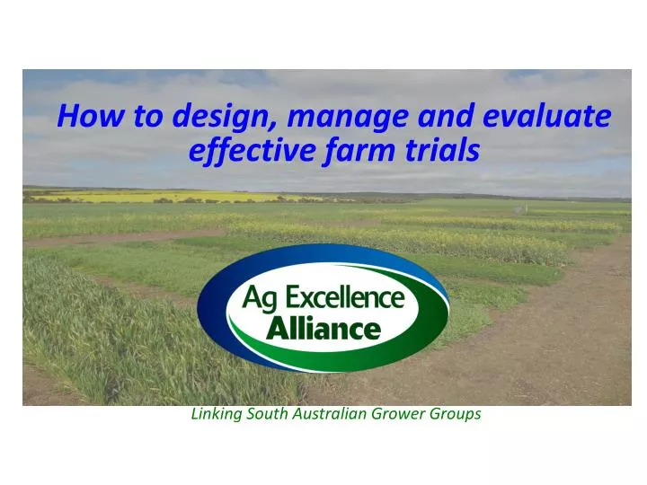 linking south australian grower groups