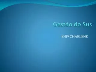 gest o do sus