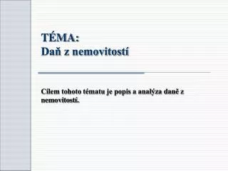 t ma da z nemovitost