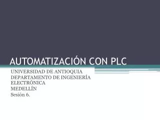 automatizaci n con plc