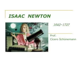 isaac newton