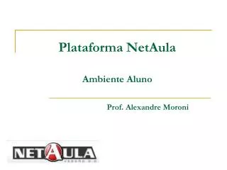 plataforma netaula ambiente aluno