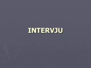 intervju