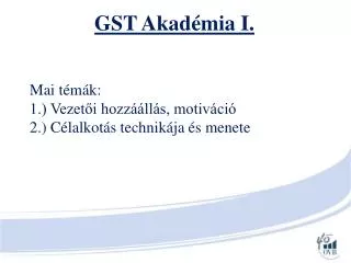 gst akad mia i