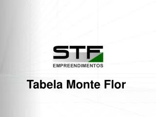 tabela monte flor