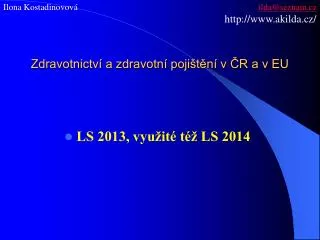 zdravotnictv a zdravotn poji t n v r a v eu