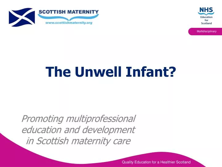 the unwell infant