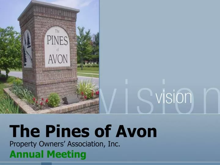 the pines of avon