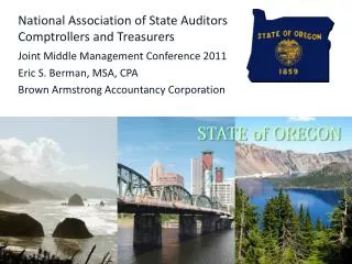 National Association of State Auditors Comptrollers and Treasurers