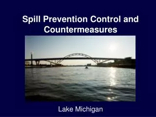 Spill Prevention Control and Countermeasures