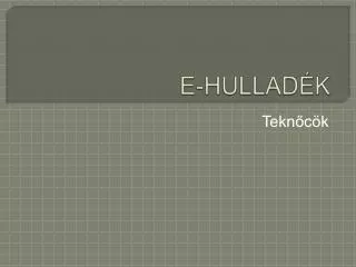e hullad k