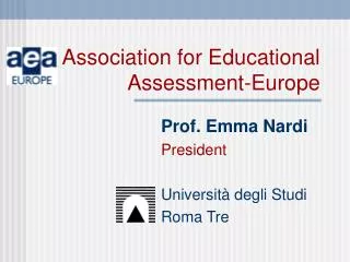 Association for Educational Assessment-Europe
