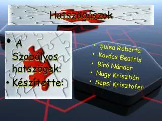 hatsz g szok