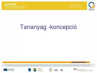 tananyag koncepci