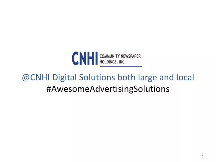 @ cnhi digital solutions both large and local awesomeadvertisingsolutions