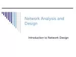Network Analysis and Design - slide 1