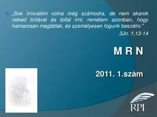 m r n 2011 1 sz m