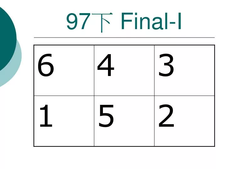 97 final i